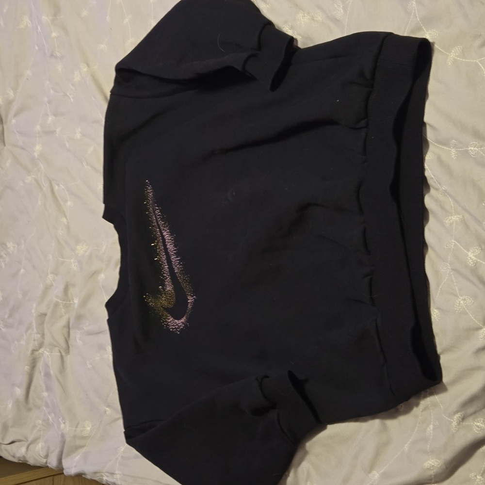 Nike Crewneck 3/4 Sleeve Black